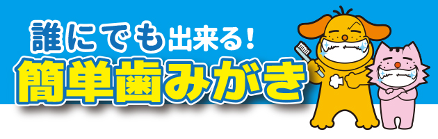 誰にでも出来る簡単歯みがき